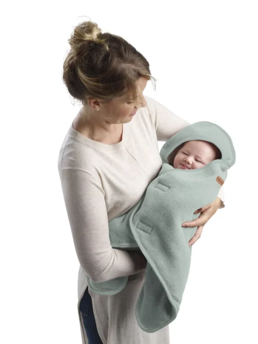 BÉABA Chancelieres Et Nids D'Ange*Babynomade® Double Polaire Sage Green