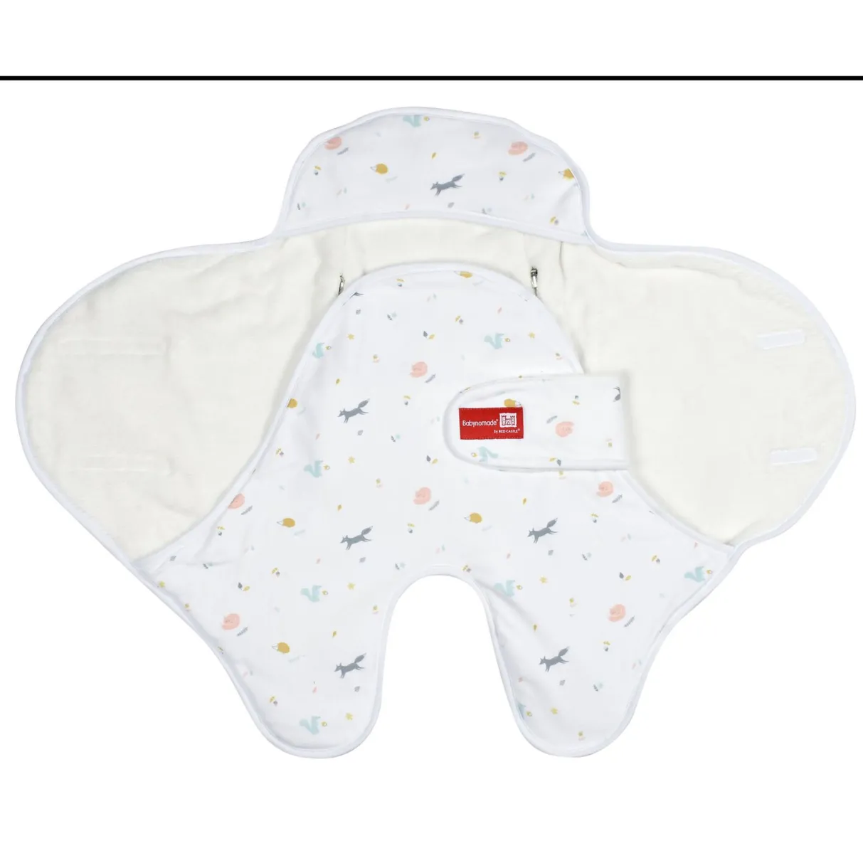 BÉABA Chancelieres Et Nids D'Ange*Babynomade® Double Polaire 0-6M Happy Fox