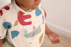 BÉABA Couverts, Vaisselle Et Bavoirs*Bavoir A Manches Evolutif 2 En 1 Playful