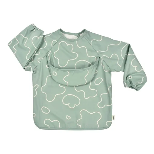 BÉABA Couverts, Vaisselle Et Bavoirs*Bavoir A Manches Evolutif 2 En 1 Sage Green