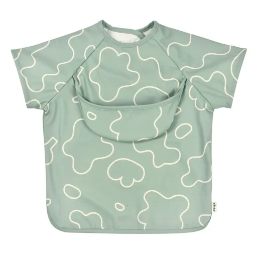 BÉABA Couverts, Vaisselle Et Bavoirs*Bavoir A Manches Evolutif 2 En 1 Sage Green