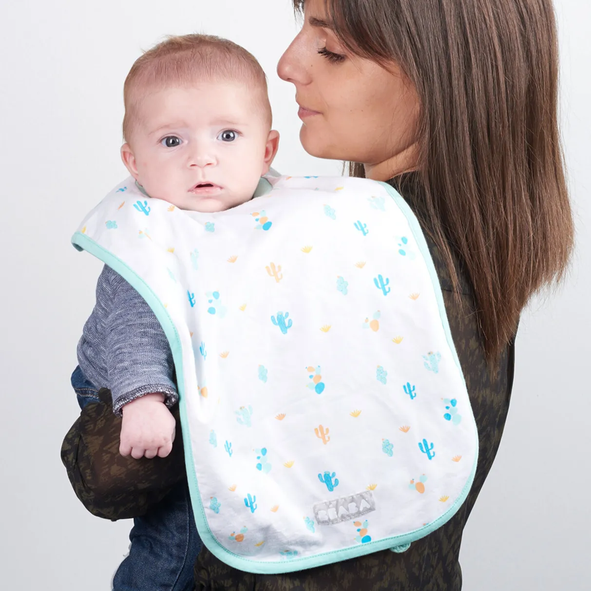 BÉABA Couverts, Vaisselle Et Bavoirs*Bavoir Coton Cactus