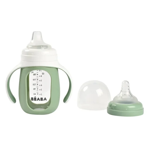 BÉABA Biberons Et Accessoires*Biberon Verre D'Apprentissage 210 Ml Sage Green
