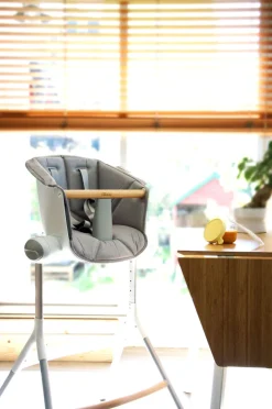 BÉABA Chaise Haute*Chaise Haute Evolutive Up & Down White/Grey