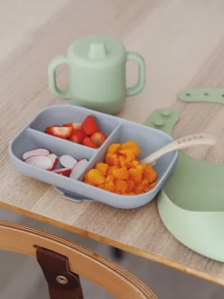 BÉABA Goûter Sain*Coffret Repas Les Essentiels Grey / Sage Green