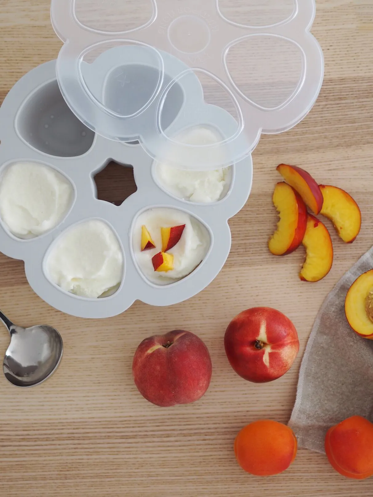 BÉABA Pots De Conservation*Multiportions Silicone 6*150Ml Light Mist