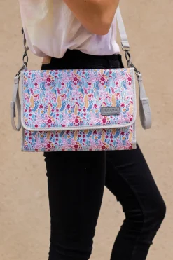 BÉABA Accessoires De Toilette*Pochette A Langer Geneve Mirage Grey/Floral