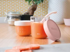 BÉABA Pots De Conservation*Portion Verre 250 Ml Old Pink