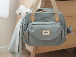 BÉABA Sacs À Langer*Sac A Langer Geneve Green Blue