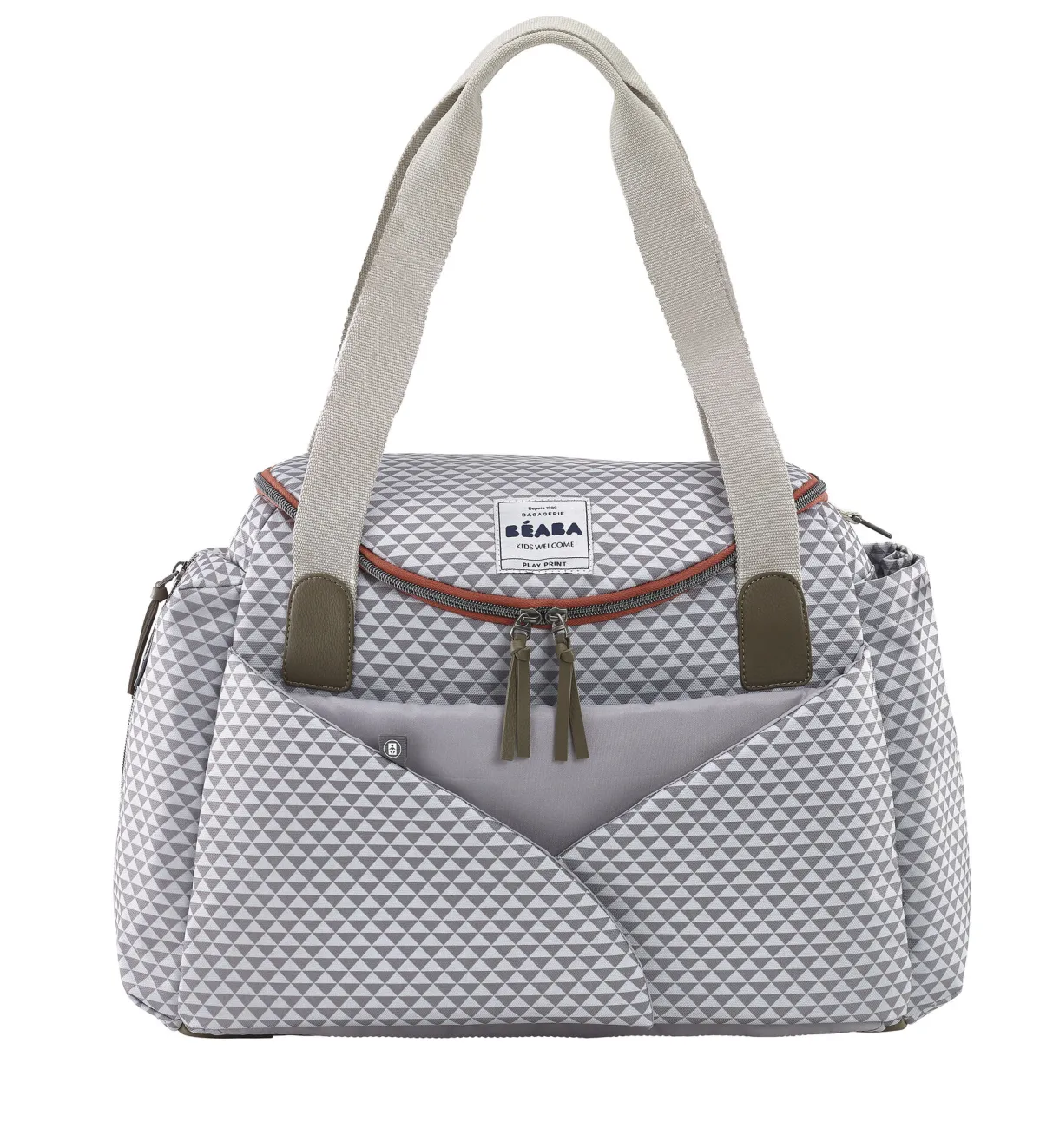 BÉABA Sacs À Langer*Sac A Langer Sydney Ii Play Print Corail