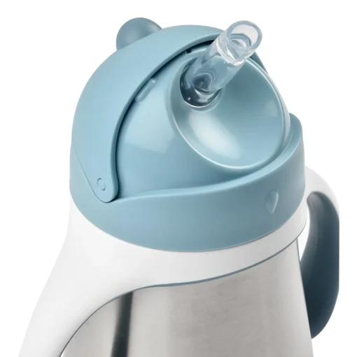 BÉABA Couverts, Vaisselle Et Bavoirs*Tasse Paille Inox 250 Ml Windy Blue
