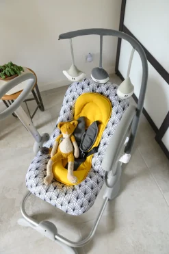 BÉABA Transat Up & Down®*Transat Up&Down Iv Yellow Palm Tree